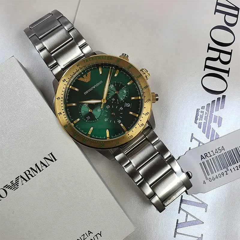 Emporio Armani Mario Chronograph Men's Watch | AR11454